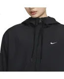 NIKE Women's Summer Hooded Sun Protection Jacket, UPF40+, Sports Outerwear, FV6299-010 Black S