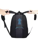 Huili Backpack for Middle And High School Boys, Large Capacity, Lightweight And Comfortable for College Students, Casual Double Shoulder Bag for Laptops And Travel