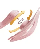 Li-Ning Pelvic Floor Trainer, Multi-Functional Leg Press Device, Thigh Exerciser for Men And Women, Kegel Yoga Leg Fitness Equipment