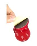 3M Double-Sided Tape, Strong Adhesive, Traceless, Heat-Resistant, for Office, Study, Home Use, Wedding Decoration, Spring Festival Couplets, ETC Car Mounting Bracket, Suitable Adhesive, 110GF, 25mm*25mm, 6 Pieces