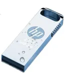HP 32GB USB2.0 Flash Drive with Lanyard, V206w, Silver Metal, Mini Computer Business USB Drive