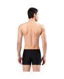 YINGFA Men's Swim Trunks, Swimming Goggles, Swim Cap, Square-Leg Set, Swimming Combination, Hot Spring Swimwear, Fashionable Swimming Equipment, Black XXL