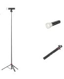 Ulanzi LM07 Photography Flashlight Light Stand Kit, Fill Light, Outdoor Lighting, Cinematic Atmosphere Light, Zoomable Spotlight, Warm Light Beam Tube, Compact And Portable