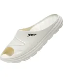 XTEP Sports Slippers, Men's Slide Sandals, Outdoor Wear for Couples, Women's Outdoor Sandals, A460 White, Size 38-39