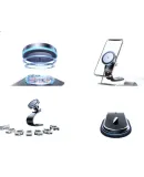 UGREEN Car Wireless Charger, Magnetic Car Phone Holder, Dashboard And Center Console Mounting Bracket, Suitable for Apple IPhone 16/17