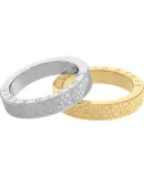 Calvin Klein CK Vintage Floral Women's Silver And Gold Ring Set 35000444C, Goddess Day Gift