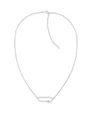 Calvin Klein CK Paperclip Necklace, Silver, 35000185, Women's Day And New Year Gift