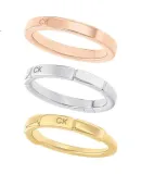 Calvin Klein CK Sweet Cool Cube Ring Set, Women's Day And New Year Gift, Present for Loved Ones, 35000458