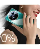 UGREEN Compatible with Huawei Enjoy 70 Pro Phone Case, Huawei 70 Pro Protective Cover, Four-Corner Airbag Shockproof, Full Lens Protection, Ultra-Thin Skin-Friendly Transparent Simple Design for Men And Women [Yellow Package Compensation]