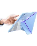 UGREEN Compatible with IPad Pro 11-Inch M5 Chip, 2025 New Model Protective Case, Universal for 2024 Model Y Foldable Anti-Bend Protective Case with Pencil Holder, Shockproof Full Coverage Apple Tablet Computer