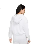 NIKE Women's Spring And Autumn Stand-Collar Jacket, Casual Sportswear, Trendy Versatile, FN2420-051 White M
