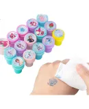 Disney Children's Cartoon Stamps, Kindergarten Toys Cute Stamps Encouragement Stamps, Teaching Reward Stamps 10 Pieces, Strawberry Bear A60063-T1X