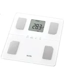 TANITA BC-771LS Smart Body Fat Scale for Home Use, Japanese Brand Electronic Health Weight Scale, Middle-Aged Body Fat Scale for Weight Loss, Precise, White
