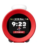 Nintendo Switch Alarm Sound Clock Overseas Version, Red Super Mario-Themed Motion-Sensing Smart Alarm Clock
