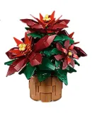 LEGO (LEGO) Building Blocks Set 10370, Magnolia Pink Eternal Flower, Toy for Boys And Girls, Birthday Gift