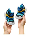 361° Children's Shoes, Toddler Walking Shoes for Spring And Autumn, Soft And Bouncy Caterpillar Shoes for Boys And Girls, Sports Baby Shoes, Black, Size 26