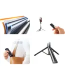 UGREEN Selfie Stick Tripod, Handheld Selfie Gadget, 360-Degree Photography, Portable Handheld Multi-Functional Anti-Shake Floor Stand, Live Streaming, Aluminum Alloy, Suitable for Apple 17 Xiaomi