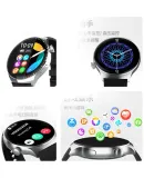 Pike 2PRO Classic Edition Smart Sports Health Phone Watch for Men And Women, Running Bluetooth NFC Access Control Multifunctional Fitness Tracker for Middle School, High School Students And Adults, Birthday And Holiday Gift