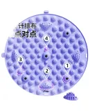 Li-Ning Acupressure Foot Massage Pad for Ultra-Slow Running, Meridian Dredging And Acupoint Stimulation, Adult Foot Massager Insole, 38CM