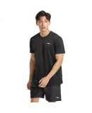 Li-Ning (LI-NING) Sports Set for Men, Summer Short-Sleeve Shorts, Quick-Dry Fitness Wear, Running Basketball Training Clothes, Breathable Sweat-Absorbing Daily Wear