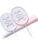 361° Badminton Racket Set, Upgraded Deep Groove Design, Ultra-Light And Durable, for Training And Competition, Double Rackets