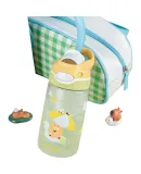 Contigo Plastic Cup, Student Sports Water Bottle, Dragon Mouth Drinking Cup HBC-DEM112, Lemon Pool, 450ml