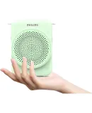 PHILIPS SBM609 Portable Bluetooth Speaker with Microphone for Teachers, Tour Guides, And Lecturers - Gree