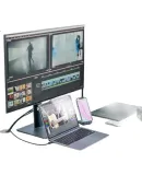 BELKIN Thunderbolt Expansion Screen Mirroring, USB4 Full-Function Data Cable, 1.2 Meters Compatible with Thunderbolt 3, Transmits 4K@60Hz, Type-C Cable, 240W Fast Charging, 20Gbps