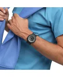 Swatch Swiss Watch, Black Starry Sky Skeleton Dial Large Watch Face, Birthday Gift, Exam Watch for Men And Women Wristwatch SB05B113