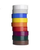 3M Electrical Tape, PVC Waterproof, Heat-Resistant, Weather-Resistant, Flame-Retardant, Electrical Insulation Tape, 35# Yellow, Single Roll, 12.7MM*6M