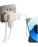 PHILIPS Cube Power Adapter, Dormitory Converter Plug, Socket Extender, Mini Wireless One-To Socket Converter, 1-Outlet 2-Hole + 2-Outlet 5-Hole Combination Socket 1032W