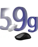 Lenovo Ecosystem Brand Yinengzhe Wireless Mouse, Bluetooth/2.4G Dual-Mode Rechargeable Specialized Quiet Lightweight, Gaming And Office Rescue/Small New Laptop Compatible - Black