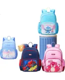 Disney Children's Backpack for Primary School Students Grades 1-3, Ultra-Light Breathable Large Capacity Antibacterial Water-Resistant Spider-Man Boys' Backpack