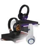 DISNEY (DISNEY) Marvel Co-Branded Wireless Bluetooth Headphones with Microphone, Over-Ear Sports Gaming Music Headphones with Long Battery Life, Back-To And Birthday Gift for Men, MR13 Black Panther