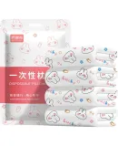 BADIGAO Disposable Pillowcase, Travel Pillow Cover, Thickened Individually Wrapped, Hygienic, Portable, for Train Sleeper Berths And Single Hotels