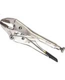 STANLEY Straight-Line Heavy-Duty Pliers 84-371 10-Inch Flat Round-Nose Pliers with Rubber Handle, Chrome Vanadium Steel Pliers