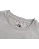 The North Face Women's Short-Sleeve T-Shirt, Outdoor Breathable Cotton Printed 8D7N, Gray/1OA, Size S