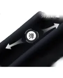 ANTA Men's Swim Trunks, Anti-Embarrassment, 2024 New Style, Hot Spring Swimwear, Swim Cap, Swimming Goggles, Adult Swimming Equipment, Knee-Length Black, 3XL