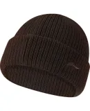 Li-Ning Hat for Men, Winter Warm Knitted Wool Cap, Windproof And Cold-Resistant Cotton Hat, Ski Fleece Cap, Sports Running Cold Cap for Wome