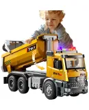 BEIBITONGHUA 1:16 Alloy Dump Truck Construction Vehicle Children's Toy Car Model Transport Truck Boy's Birthday Gift