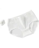 THREEGUN [Yun Gan Series] Women's Underwear, Pure Cotton Panties, 100% Cotton Crotch, Comfortable And Breathable, Pure White, Young Women's Underwear