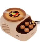 DISNEY Bluetooth Speaker, Vinyl Record Player, Home Desktop High-Quality Sound System, Small Birthday And New Year Gift for Boys And Girls, Annual Party Gift, Prize, Premium Niche Practical S7 Mickey Mouse