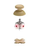 GAMESIR Qimingxing Gujian Qitan Co-Branded Wireless Game Controller Switch2 Controller for Mobile Android Apple Steam Computer NS2pro TV Tesla Black Myth: Wukong