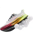 XTEP [Natural Color] Two Thousand Kilometers Third Generation Men's Running Shoes, Sports Shoes, Lightweight Shock-Absorbing Wear-Resistant Physical Test Running Shoes