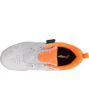 Li-Ning Wang Chuxin Fan Edition Table Tennis Shoes for Men And Women, BOA Rotary Buckle Table Tennis Sports Shoes, White And Orange, Size 40