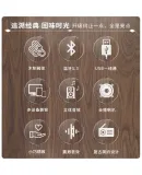 Lenovo Eco-friendly Wooden Wired Bluetooth Speaker Computer Sound Desktop Portable Notebook Compatible Savior Home Gaming Desk Speaker Amplifier Gift