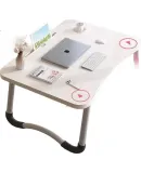 LinkStone Bed Laptop Desk Bedside Writing Desk Laptop Stand Foldable Small Table for Lazy People, Student Writing Dorm Small Table Bay Window Small Dining Table Reading Desk