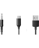 Lenovo (Lenovo) Headset with Dual Earphones for Call Centers, Telemarketing, Customer Service, Specialized for Phones And Computers, Conference Calls, Office Use, Noise Reduction, 3.5mm