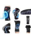 XTEP Knee Pads Professional Sports Hiking Basketball Equipment for Men And Women, Meniscus Joint Running Knee Protector Protective Gear Fitness