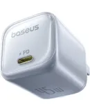 Baseus Dual-Core Charger, Apple 17 Charger PD45W Compatible with 40W GaN Fast Charging Head, IPhone17/16/15ProMax/Air Phone And IPad Charging Head, Starry Black